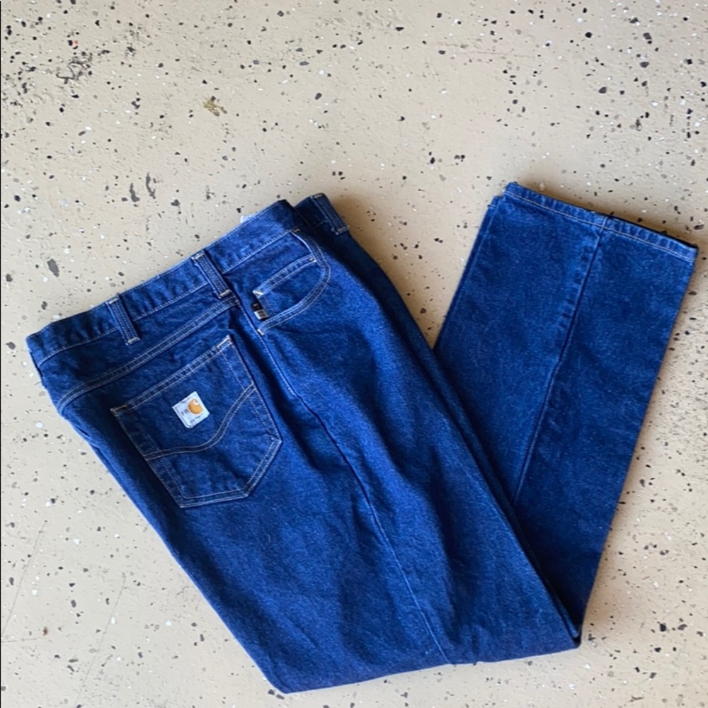 Carhartt FLAME-RESISTANT RUGGED FLEX STRAIGHT JEAN - Picture 14 of 14